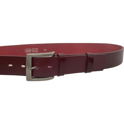 Penny Belts kožený opasek 501-95 bordo