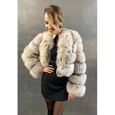 Max Original Leather dámsky kožuch líška 247FX light sable