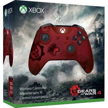 Microsoft Xbox One Wireless Controller Gears of War 4 Crimson Omen WL3-00003