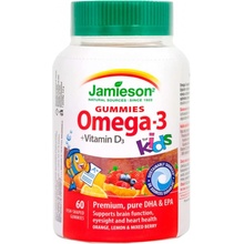 Jamieson Omega-3 Kids Gummies želatinové pastilky 60 ks