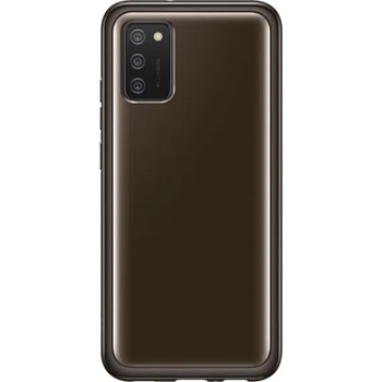 Image 1 of Samsung Galaxy A02s Soft clear cover black (EF-QA026TBEGEU)