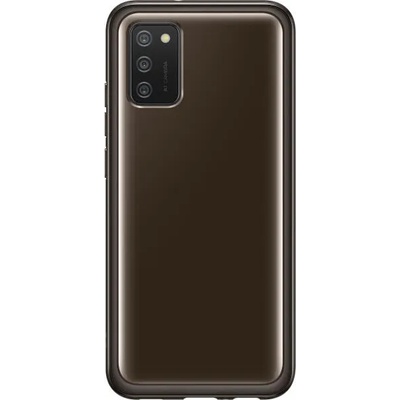 Samsung Galaxy A02s Soft clear cover black (EF-QA026TBEGEU)