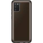 Samsung Galaxy A02s Soft clear Cover black (EF-QA026TBEGEU)