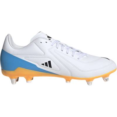 Adidas Ръгби обувки Adidas RS-15 Adults Soft Ground Rugby Boots - Wht/Blk/luc