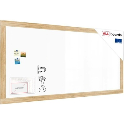 Allboards MP2412OAK Magnetická tabule 240 x 120 cm