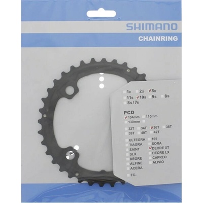Prevodník Shimano FCT781 36z 3x10sp