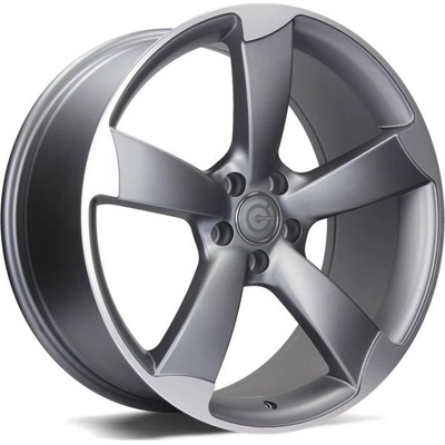 Carbonado Graphene 8x18 5x112 ET30 matt anthracite front polished