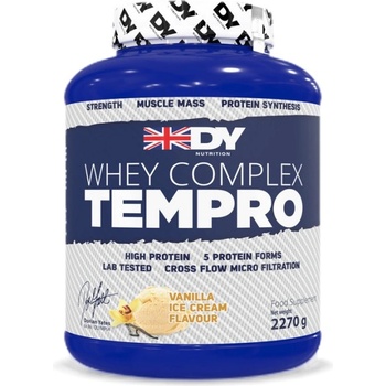 DY Nutrition Whey Complex Tempro / 5 Protein Forms Matrix [2270 грама] Ванилов сладолед