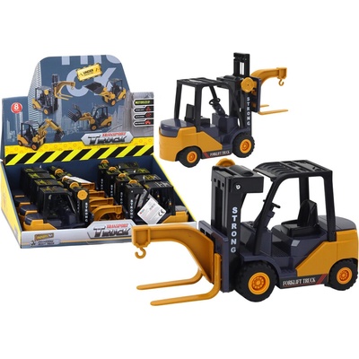 mamido Vysokozdvižný vozík s nastaviteľným hákom, frikčný pohon, žltý