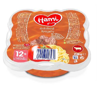 HAMI HAMI Malý Gurmán: Boloňské špagety (230 g)
