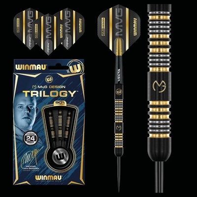 Winmau Darts MvG Trilogy Steel Tip 24 g