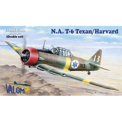 Valom N.A. T-6 Texan/Harvard double set camo series 1:144