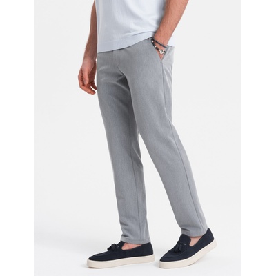 Ombre Clothing Сиви мъжки панталони Chino Ombre Облекло Ombre Clothing | Siv | МЪЖЕ | 34/32