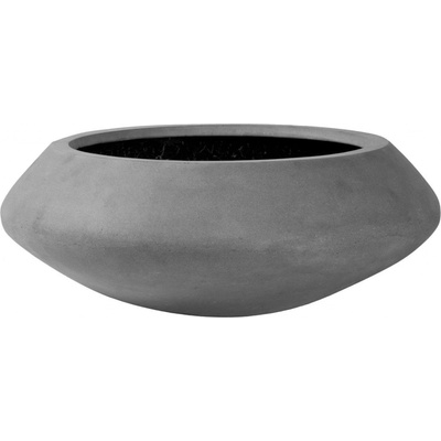PotteryPots Kvetináč Tara, sivý 37.5 x 100 cm