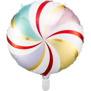 Party Deco Фолиев Балон Близалка, Разноцветен, 35см (fb20m-000)
