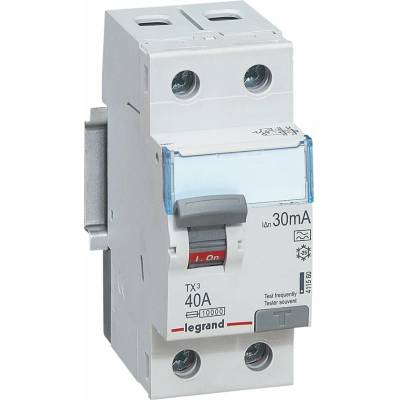 Legrand 40A/30mA/2p/A 411560