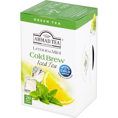 Ahmad Tea Ledový čaj English Tea Green Lemon and Mint 20 x 2 g