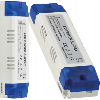 LED zdroj nábytkový 8,3A 100W IP20 12V