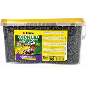 Tropical Cichlid Herbivore Small Pellet 5л/1, 8кг