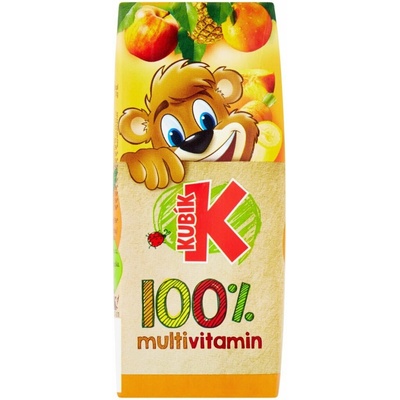 Kubík 100% multivitamín 200 ml