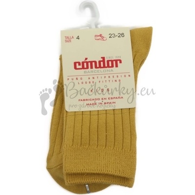 Condor ponožky Mostaza 629