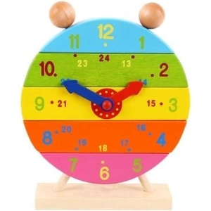 Bigjigs Toys - Сглобяем дървен часовник (BJ659)