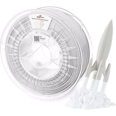 Spectrum 81068 3D филамент, PLA High Speed, 1, 75mm, 1000g, Телеграфен сив (81068)