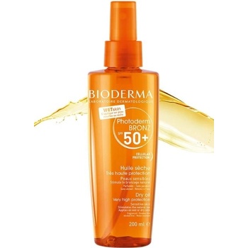 Bioderma Photoderm Bronz suchý olej na opaľovanie Dry Oil SPF50+ 200 ml