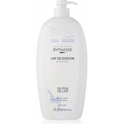BYPHASSE Milk Protein sprchový krém 2000 ml