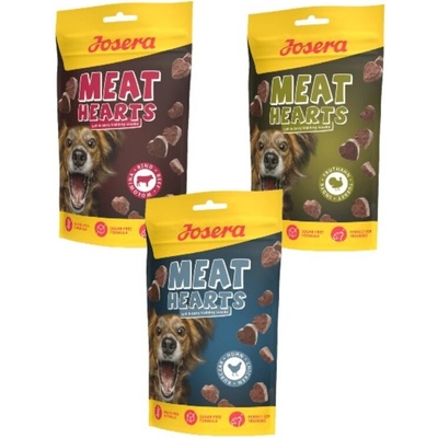 Josera Meat Hearts Zmes chutí 3x 70 g