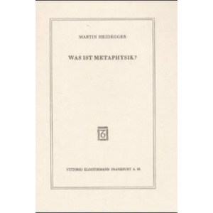 Was ist Metaphysik? | Martin Heidegger (ISBN: 9783465035176)