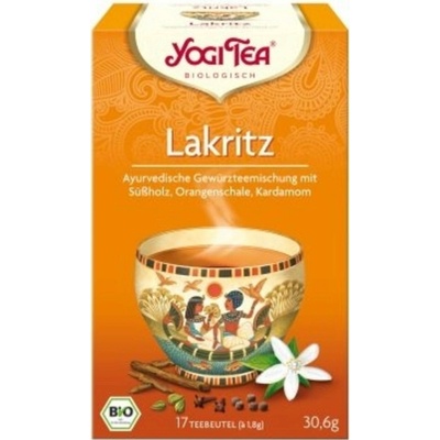 Yogi Tea Bio čaj so sladkým drievkom 17 čajových vreciek