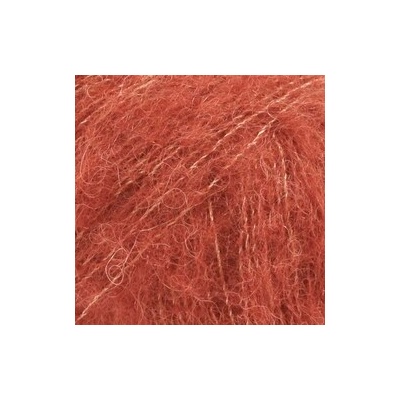 DROPS Brushed Alpaca Silk 24 - rezavá