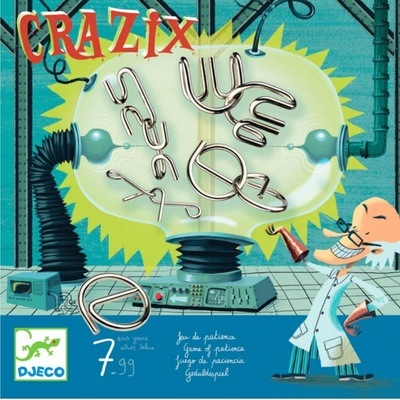 Djeco Sada 6 hlavolamů Crazix