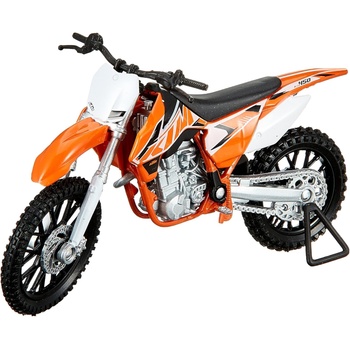 Welly Метален мотор Welly - KTM 450 SX-F, 1: 18, оранжев (18)