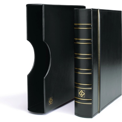 LEUCHTTURM Albové desky GRANDE CLASSIC s kazetou Černá – Zboží Dáma
