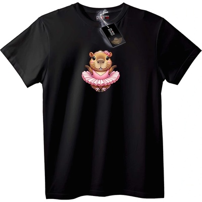 NOONEBRAND Тениска Балерина Капибара - L, White