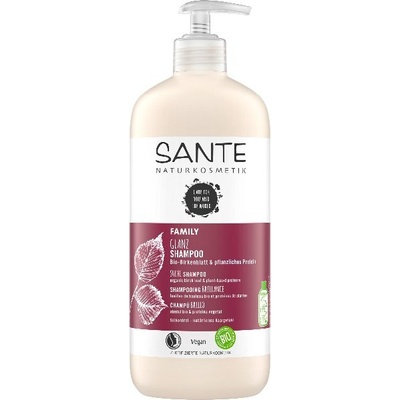 SANTE Family šampon na lesk vlasů bio březové lístky & rostlinné proteiny 500 ml