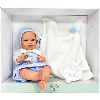 Nines 31432 Reborn Baby plaváček kluk 37 cm