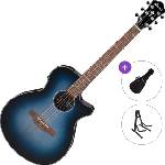 Ibanez AEG50-IBH Standard SET Indigo Blue Burst Електро-акустична китара Джъмбо