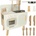 KIK Дървена кухня mdf lulilo ретро аксесоари 74см (kx4635)