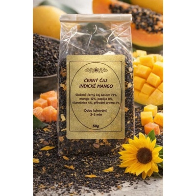 Golden Leaf Černý čaj Mango Indica 50 g