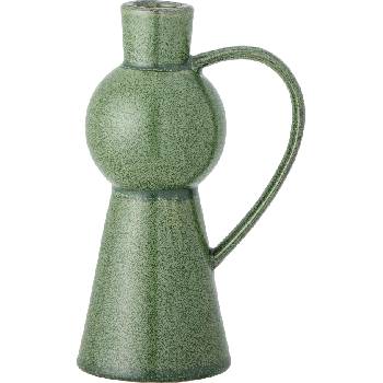 Bloomingville Свещник за класическа свещ Fija 18 см зелен (82060339)