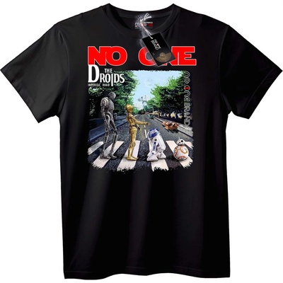 NOONEBRAND Тениска Star Wars Дроиди Имперски Път - XL, White