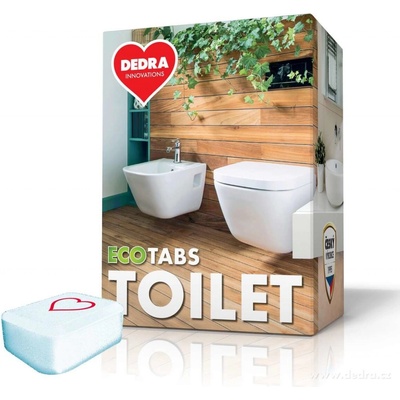 Dedra EKO samočisticí tablety do WC odpadu Ecotabs toilet, 10 tablet
