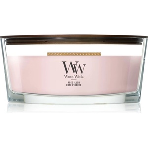 WoodWick Rose Blush ароматна свещ с дървен фитил 453.6 гр