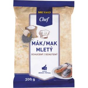 METRO Chef МЕТРО Шеф Мляно маково семе, овкусено 100% 200 г