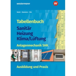 Tabellenbuch Sanitär-Heizung-Klima/Lüftung | Ingolf Baumann (ISBN: 9783427740322)