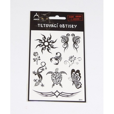 tetovací obtisky černé Slunce
