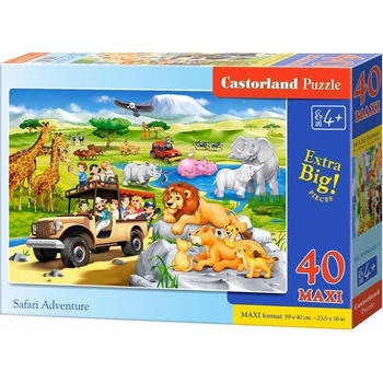 Castorland Пъзел Castorland от 40 XXL части - Сафари (B-040322)